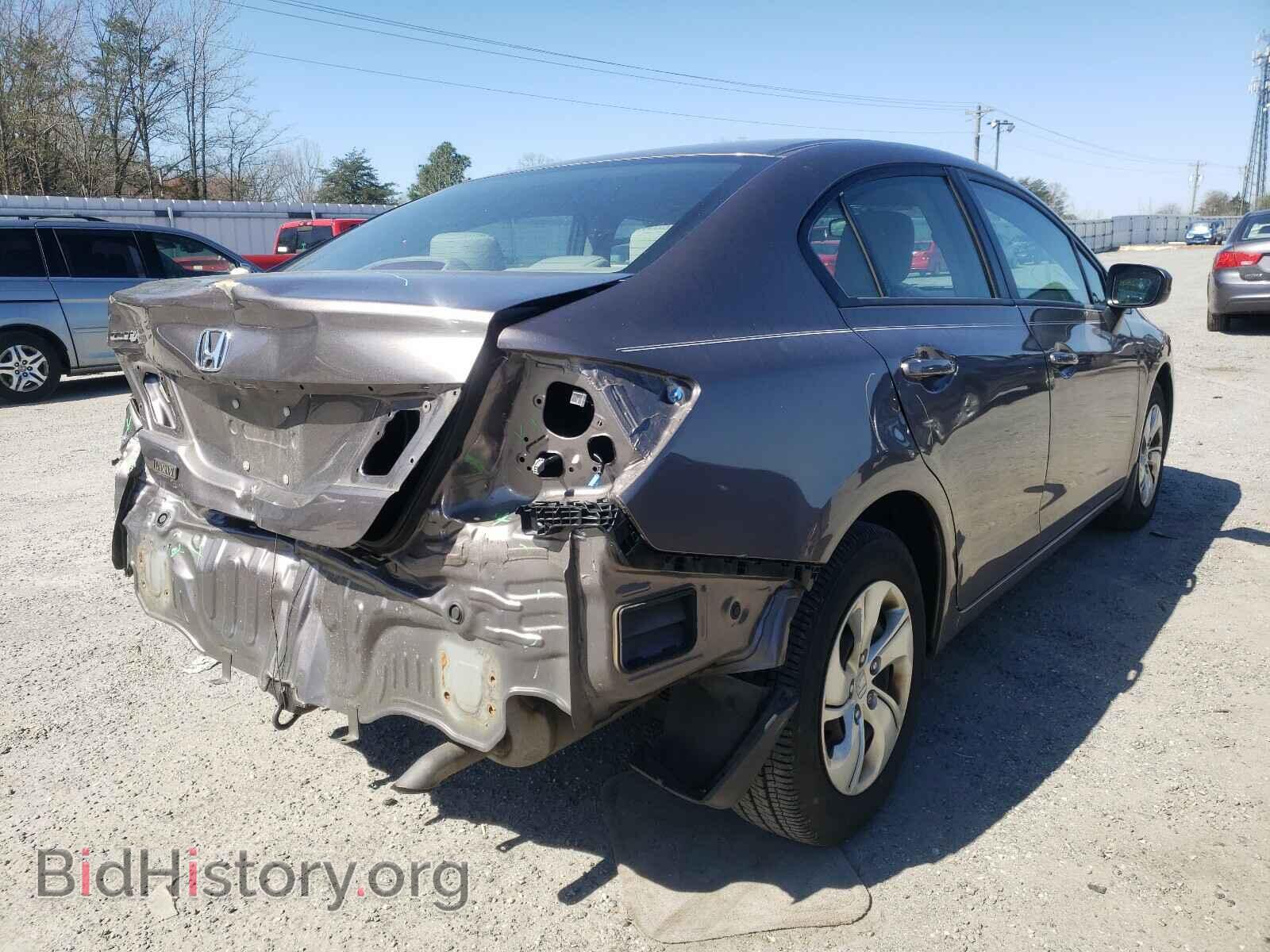 2015 HONDA CIVIC - VIN: 19XFB2F58FE096740 - Фото 4