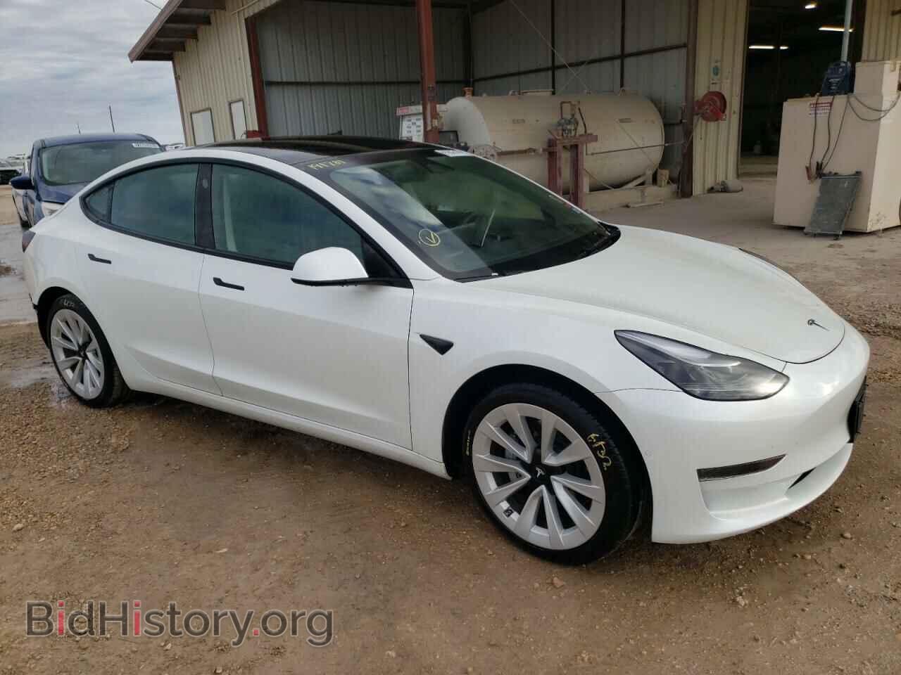 2022 TESLA MODEL 3 - VIN: 5YJ3E1EAXNF191781 - Фото 4