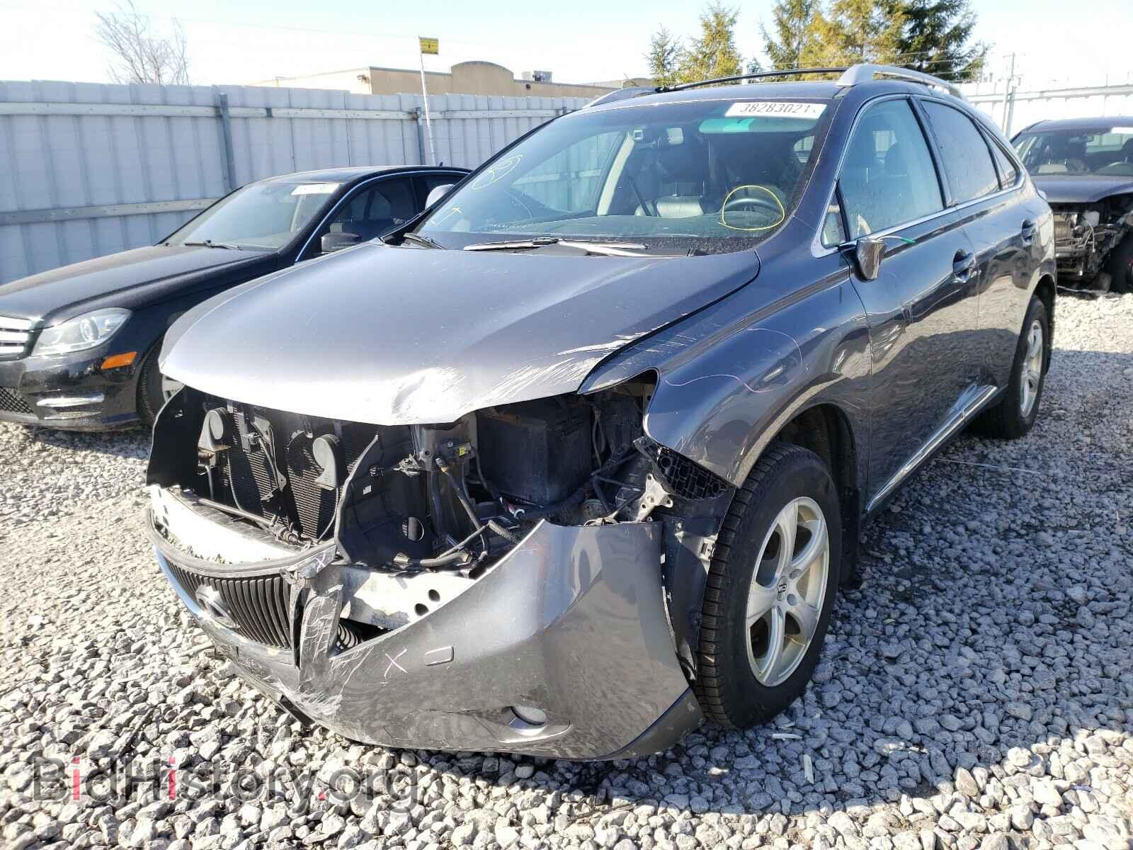 2012 LEXUS RX350 - VIN: 2T2BK1BA8CC149390 - Фото 2