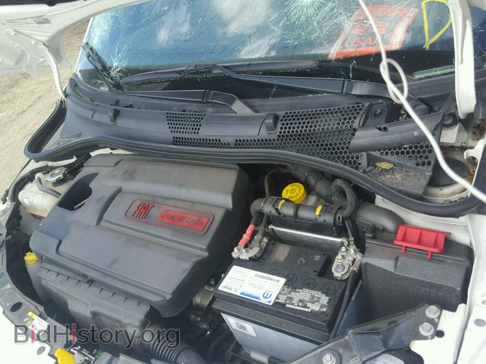 2015 FIAT 500 - VIN: 3C3CFFBR1FT594527 - Фото 7