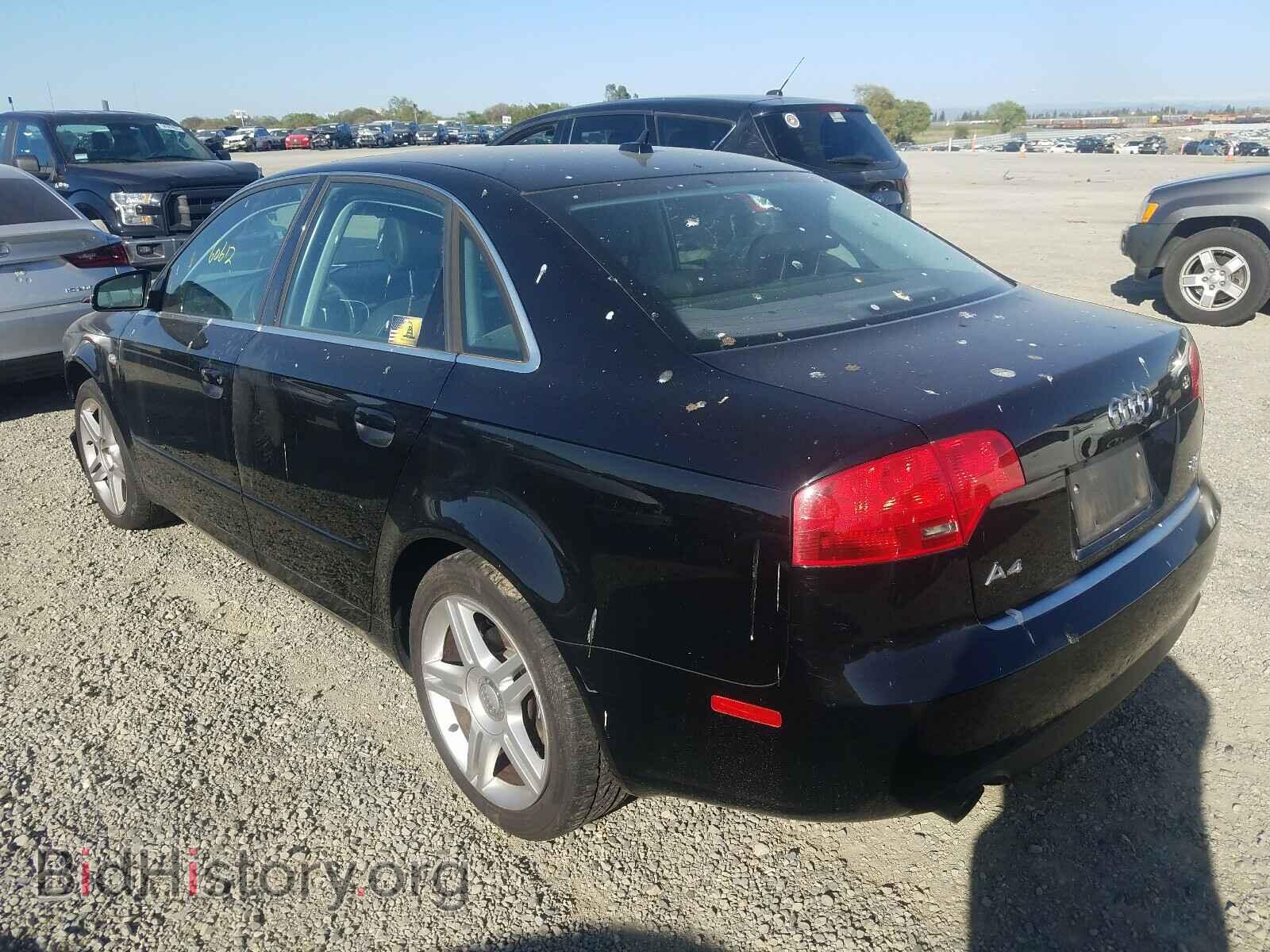 2007 AUDI A4 - VIN: WAUDF78E37A220453 - Фото 3