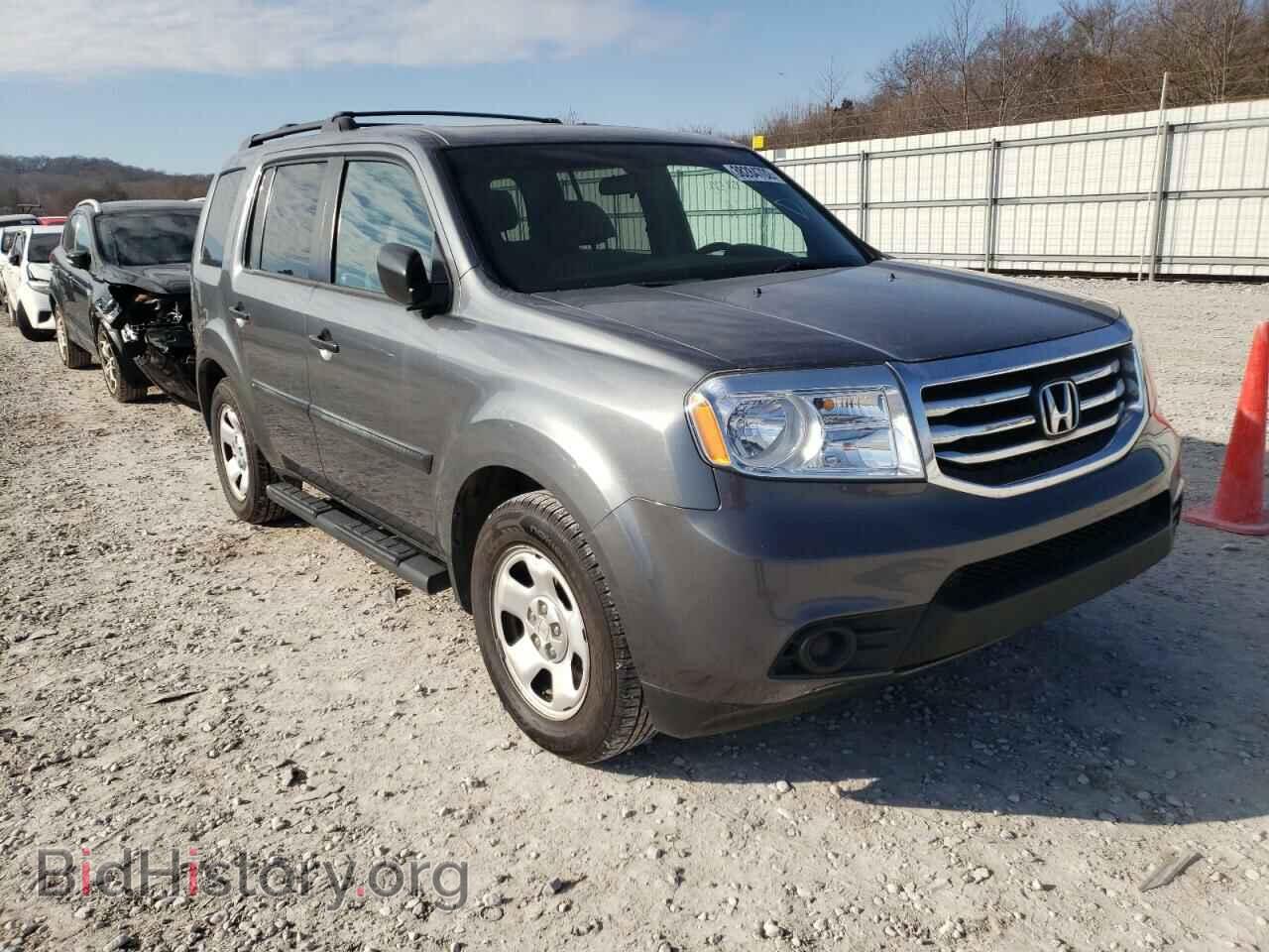 Photo 5FNYF4H29CB022518 - HONDA PILOT 2012