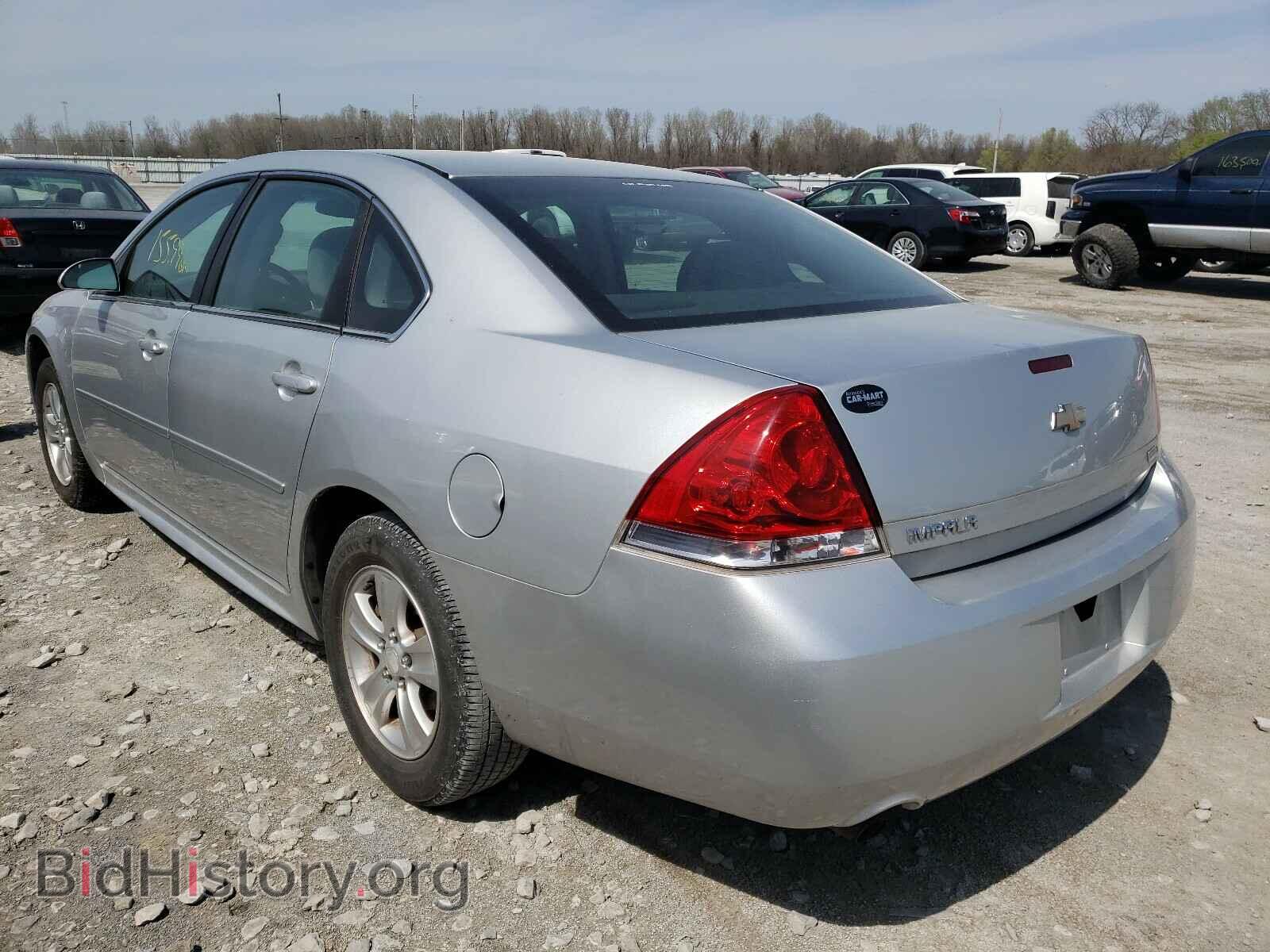 2012 CHEVROLET IMPALA - VIN: 2G1WF5E39C1312988 - Фото 3