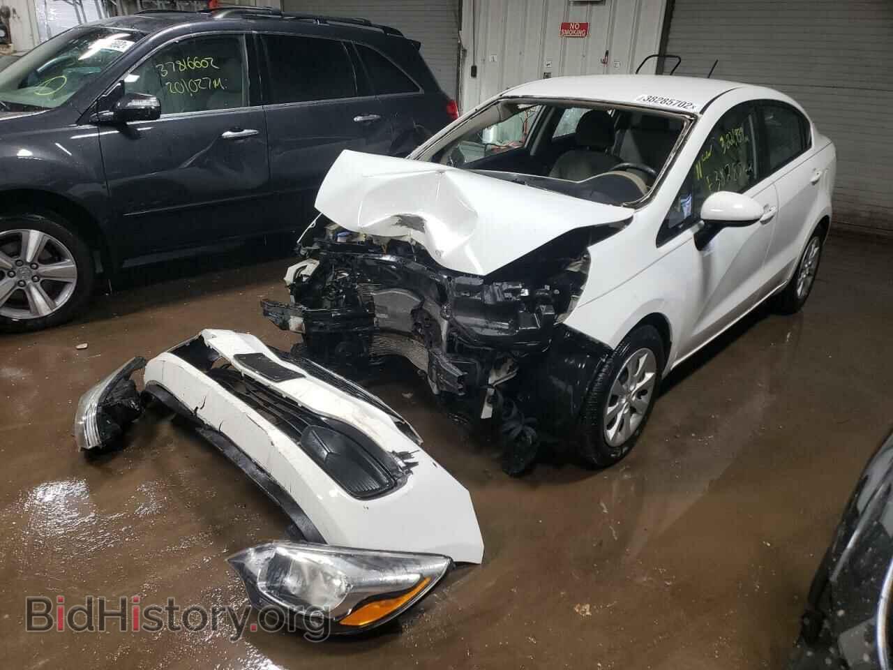 2014 KIA RIO - VIN: KNADM4A38E6401397 - Фото 2