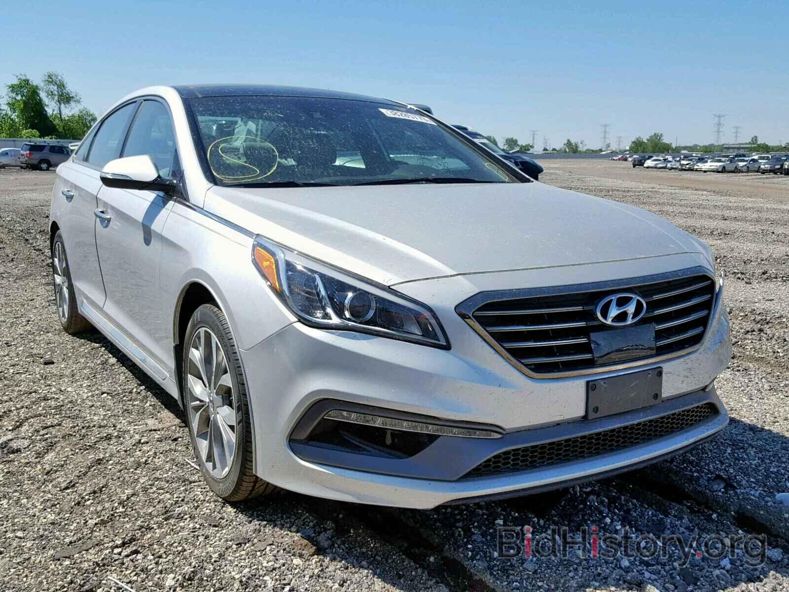 Фотография 5NPE34AB8FH217716 - HYUNDAI SONATA 2015