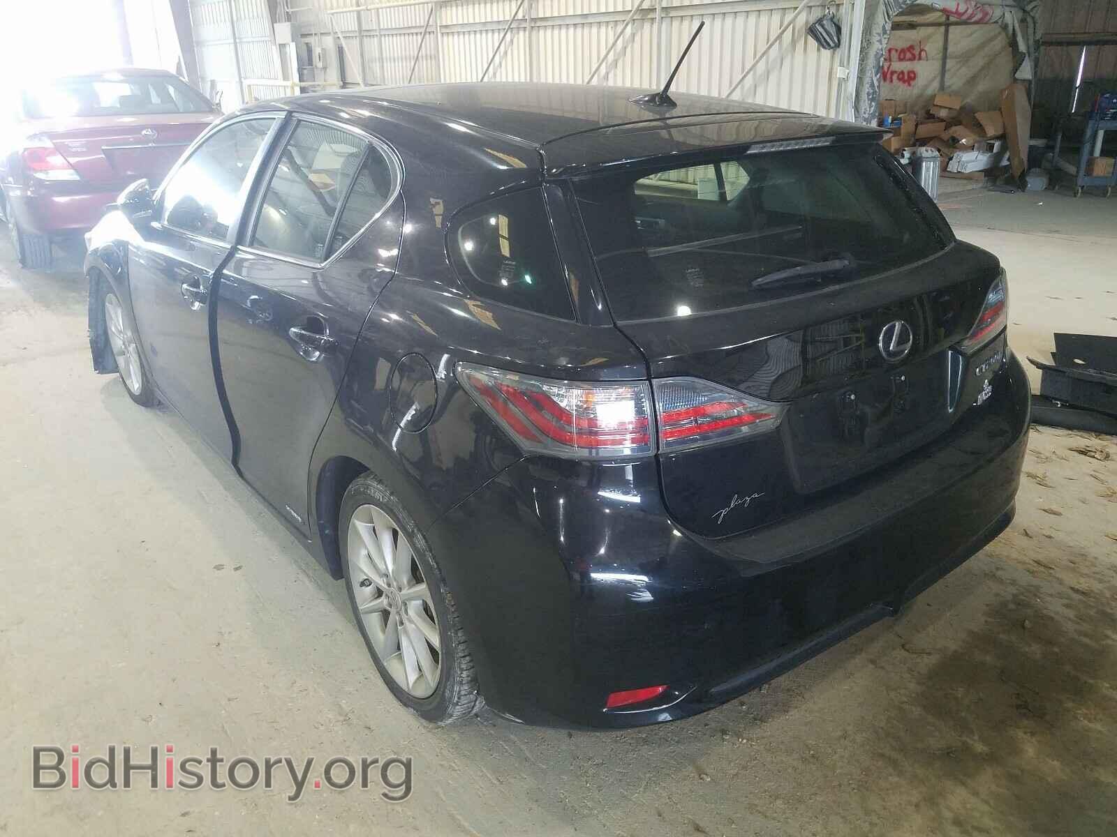 2011 LEXUS CT 200 - VIN: JTHKD5BH1B2005713 - Фото 3