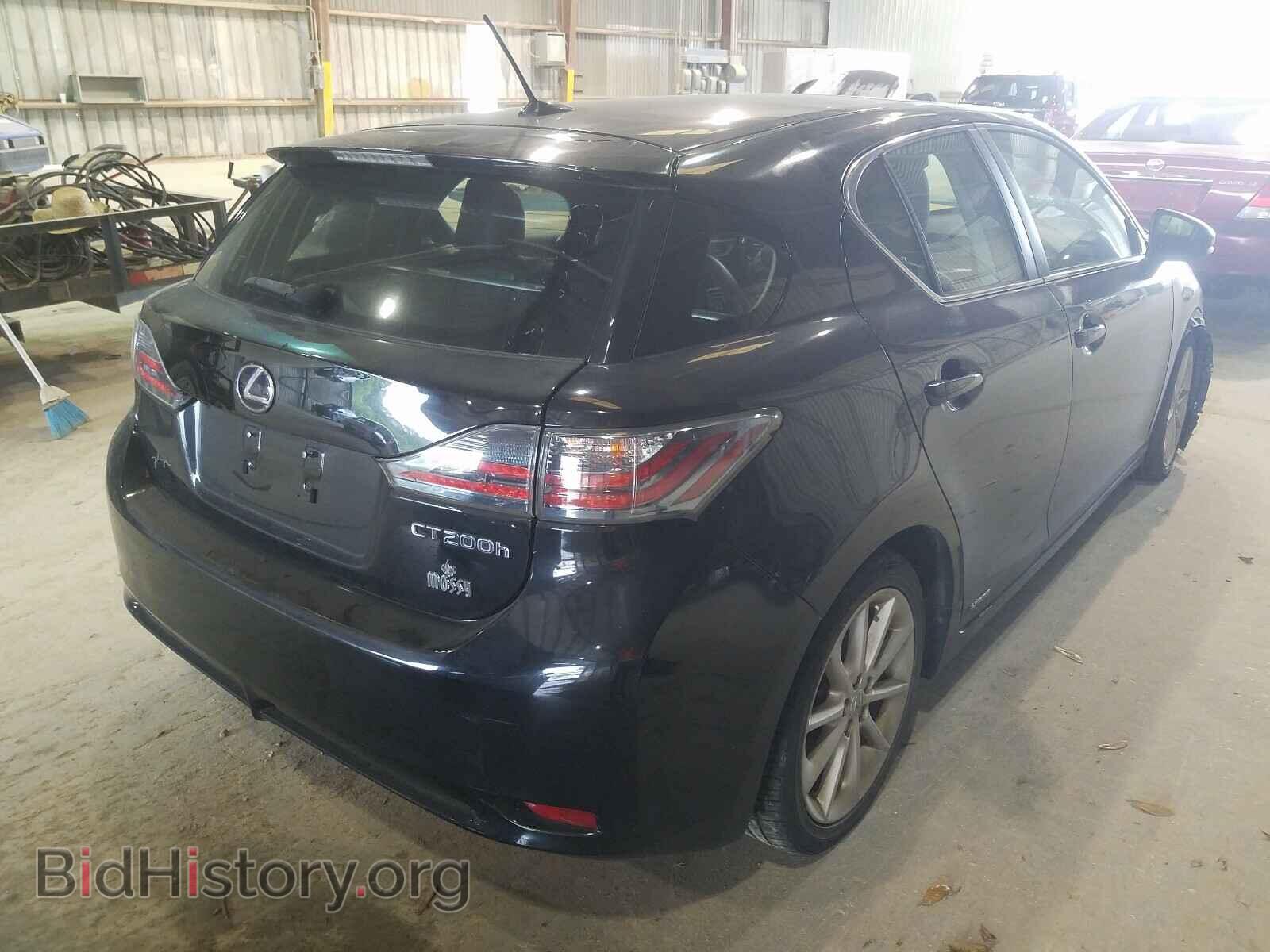 2011 LEXUS CT 200 - VIN: JTHKD5BH1B2005713 - Фото 4