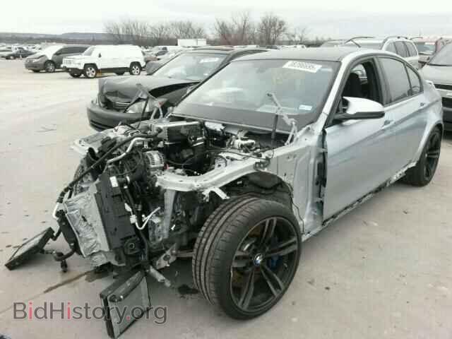2015 BMW M3 - VIN: WBS3C9C51FP805952 - Фото 2