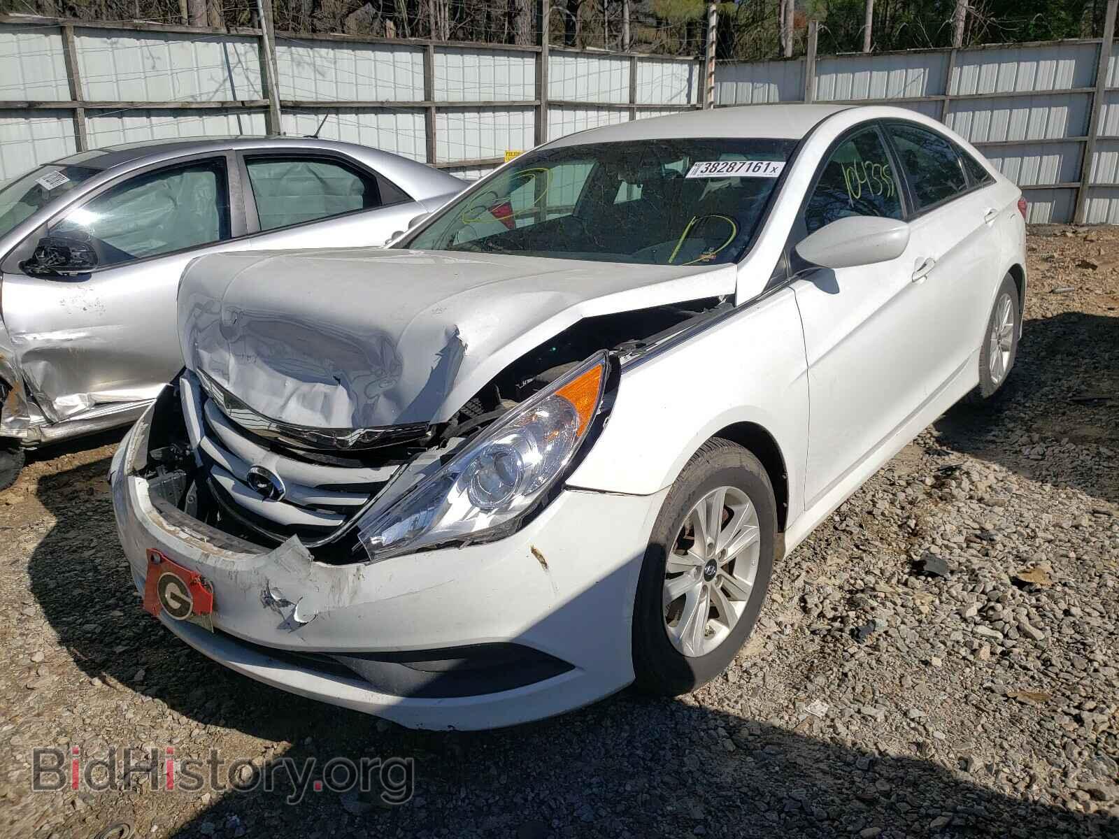 2014 HYUNDAI SONATA - VIN: 5NPEB4AC9EH838165 - Фото 2