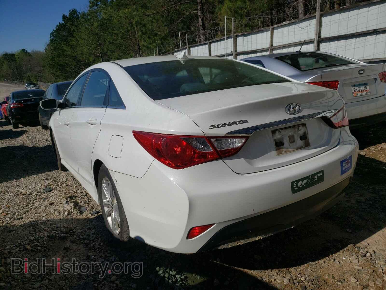 2014 HYUNDAI SONATA - VIN: 5NPEB4AC9EH838165 - Фото 3