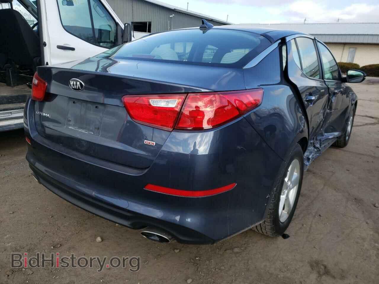 2015 KIA OPTIMA - VIN: KNAGM4A71F5587811 - Фото 4