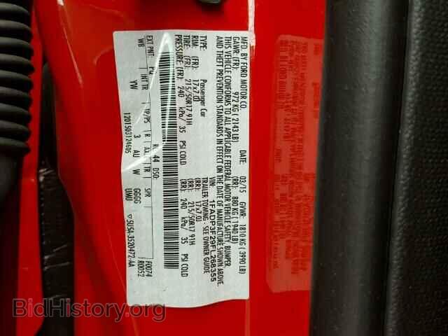 2015 FORD FOCUS - VIN: 1FADP3F29FL268355 - Фото 10