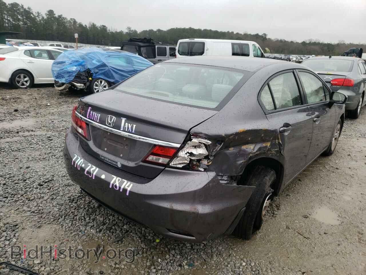 2015 HONDA CIVIC - VIN: 19XFB2F53FE085435 - Фото 4