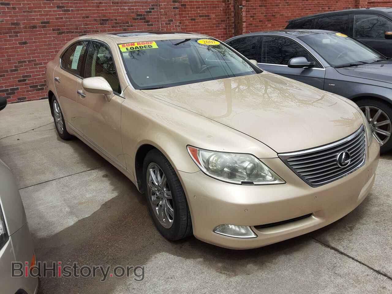 Photo JTHBL46F975008063 - LEXUS LS460 2007