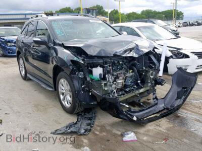 2017 Acura RDX TECHNO, черный — VIN 5J8TB3H50HL004148, Copart