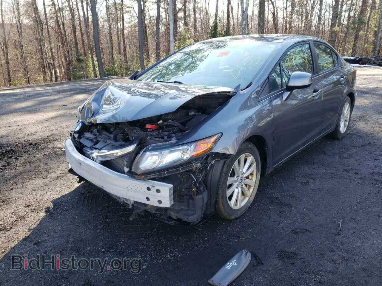 2012 HONDA CIVIC - VIN: 2HGFB2F87CH547796 - Фото 2