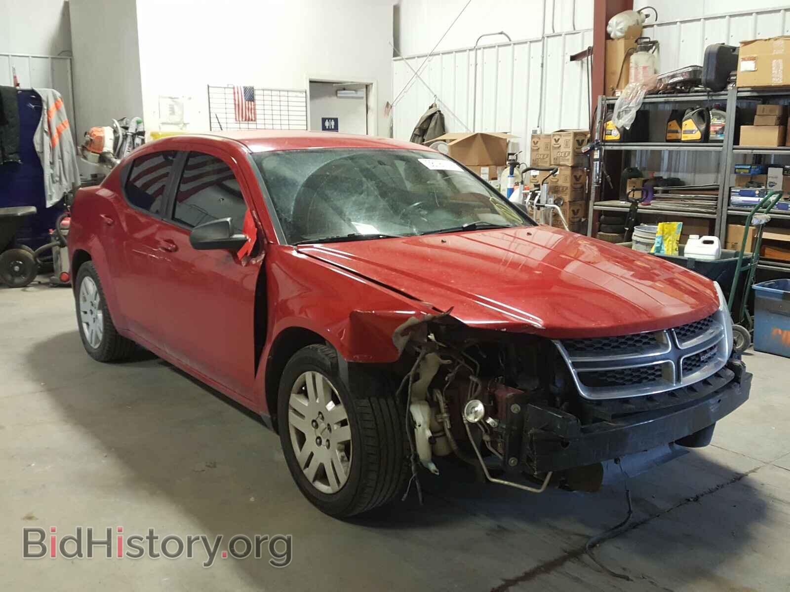 Фотография 1C3CDZAB7DN726232 - DODGE AVENGER 2013