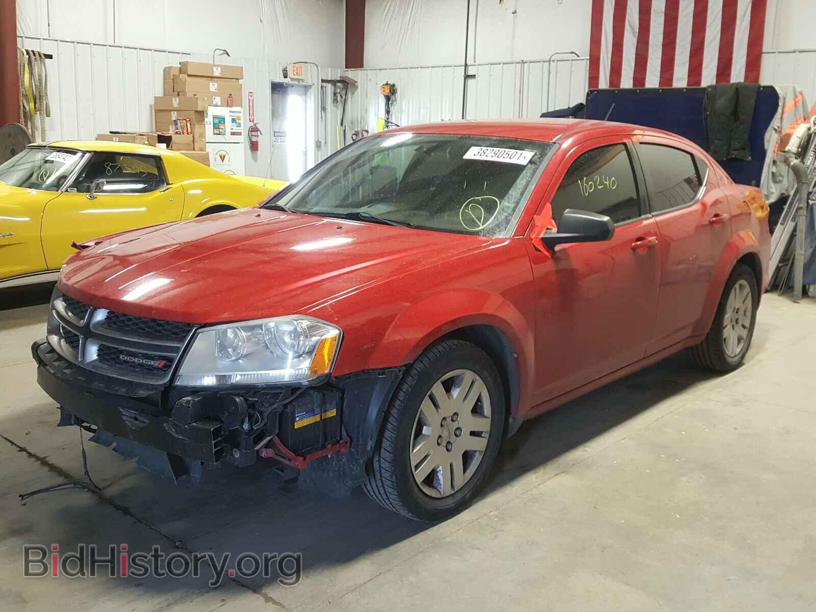 2013 DODGE AVENGER - VIN: 1C3CDZAB7DN726232 - Фото 2