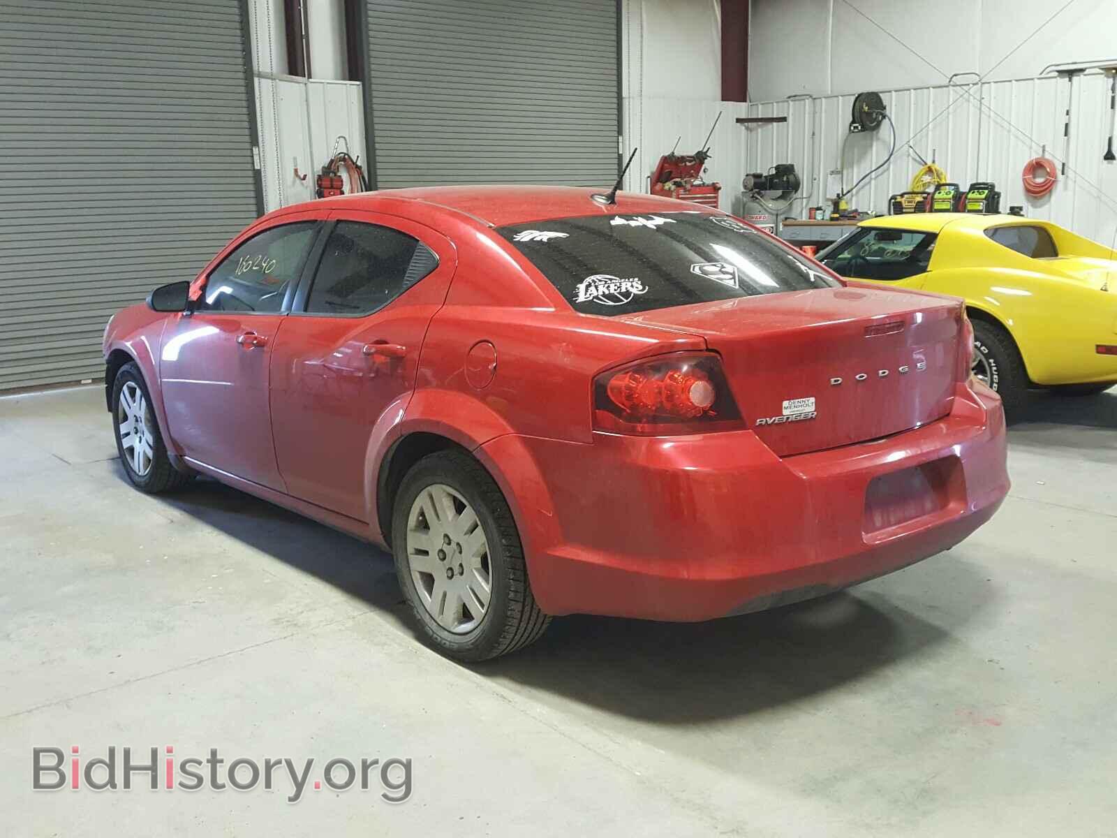 2013 DODGE AVENGER - VIN: 1C3CDZAB7DN726232 - Фото 3