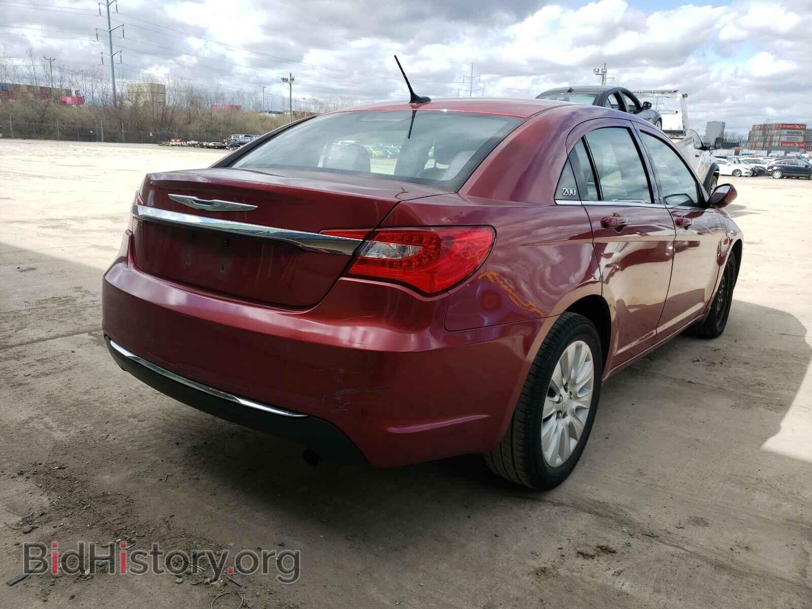 2013 CHRYSLER 200 - VIN: 1C3CCBAB5DN640461 - Фото 4