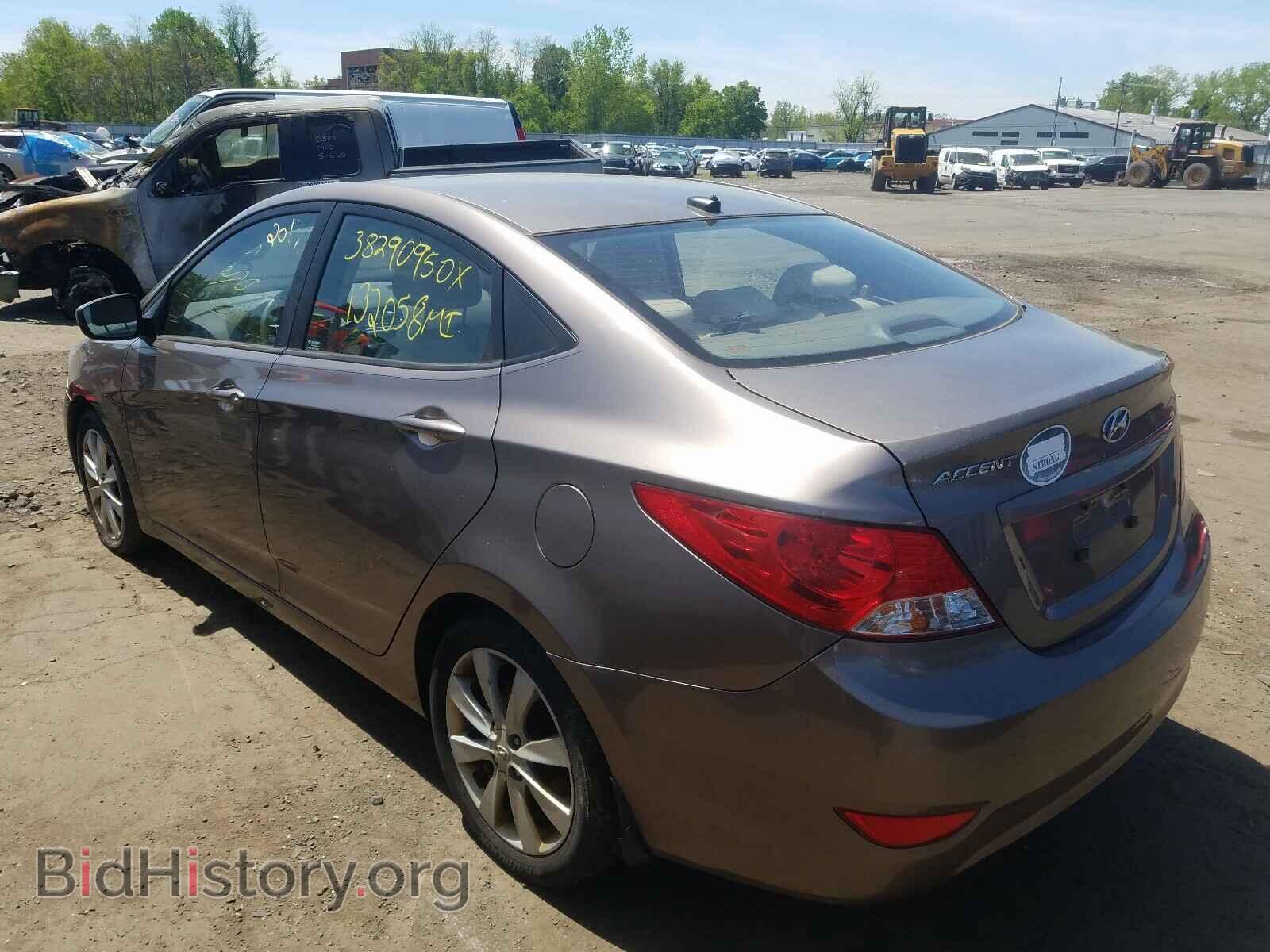 2013 HYUNDAI ACCENT - VIN: KMHCU4AE2DU294286 - Фото 3