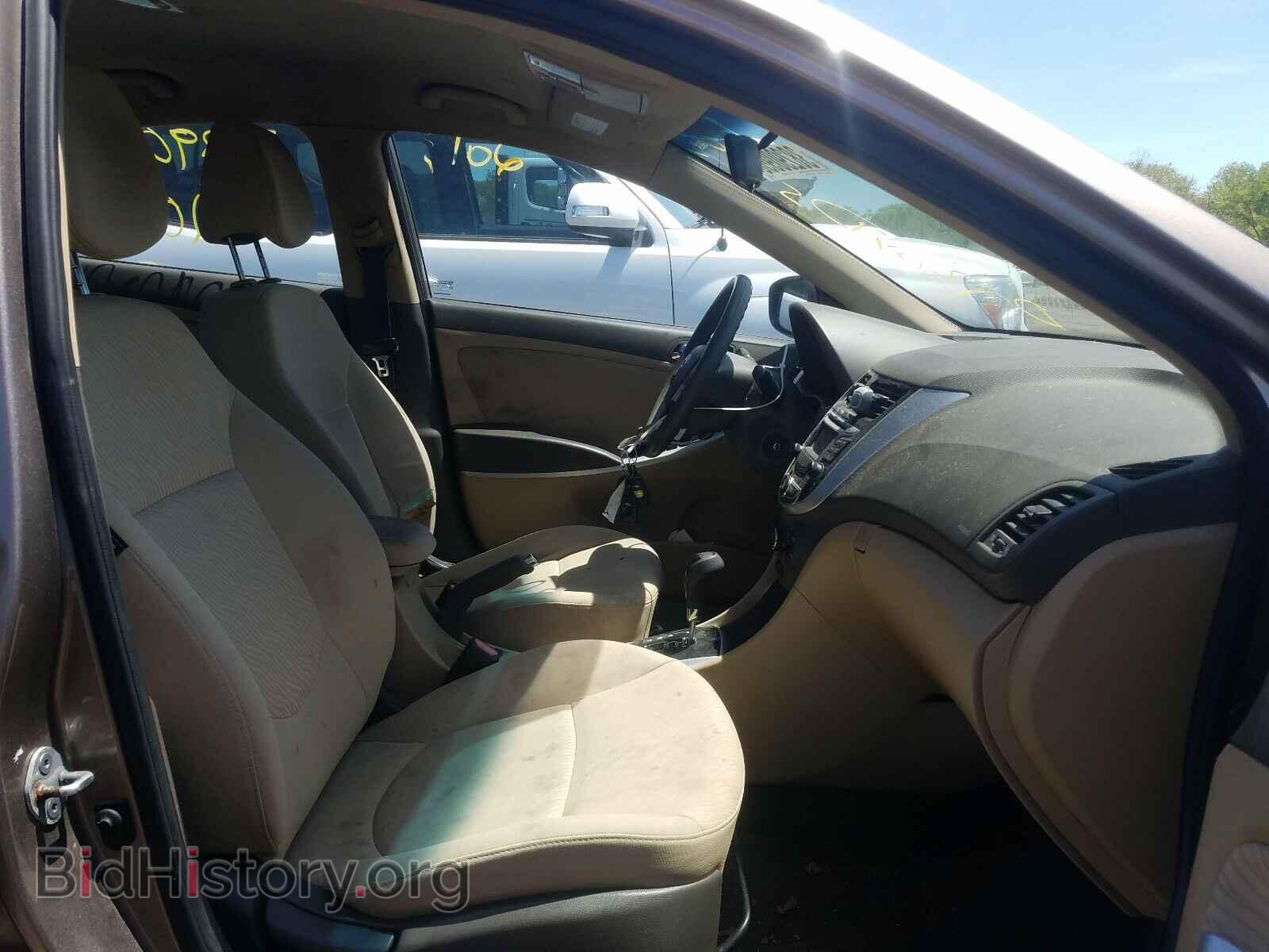 2013 HYUNDAI ACCENT - VIN: KMHCU4AE2DU294286 - Фото 5