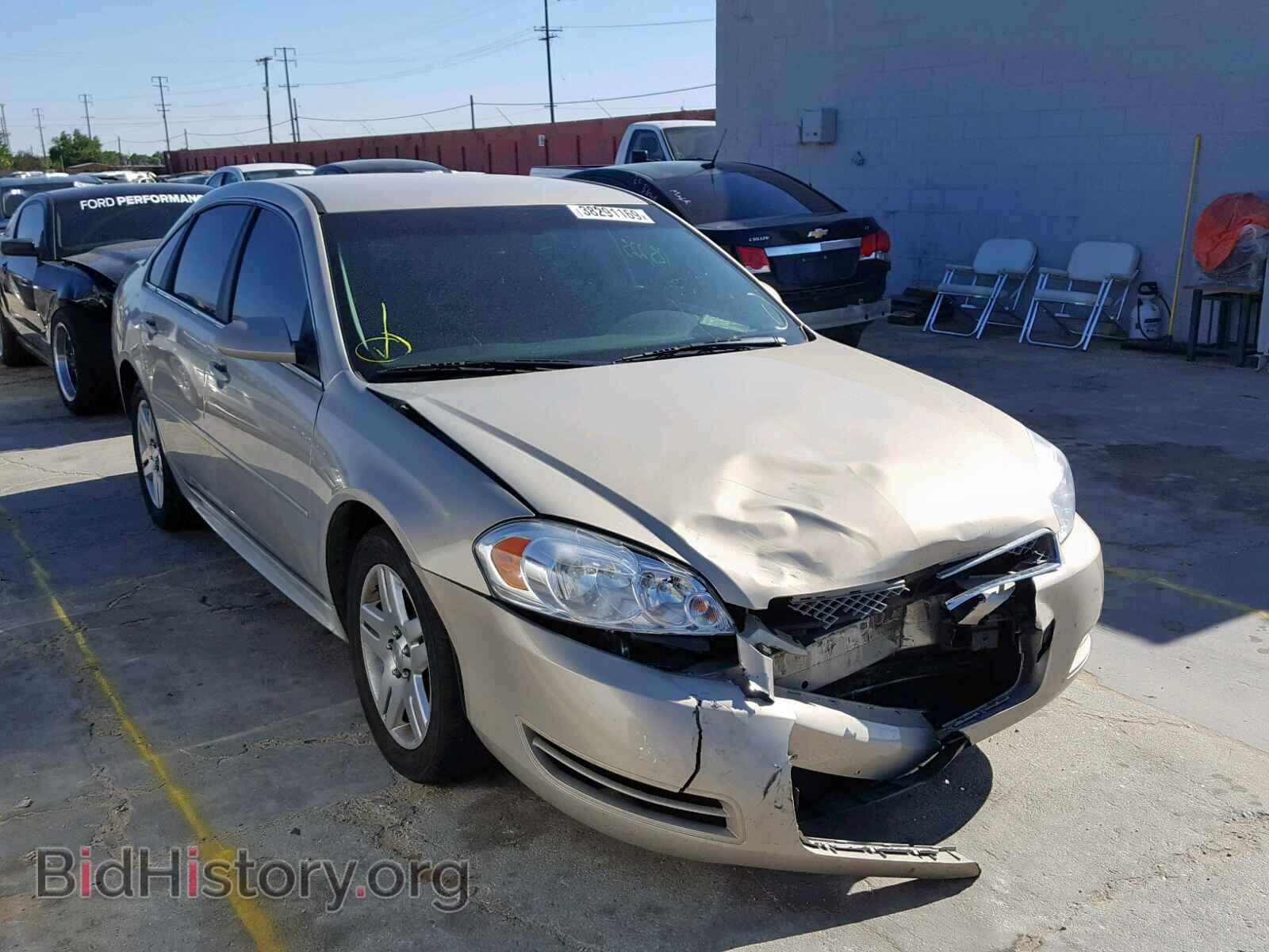 Фотография 2G1WG5E33C1272453 - CHEVROLET IMPALA 2012