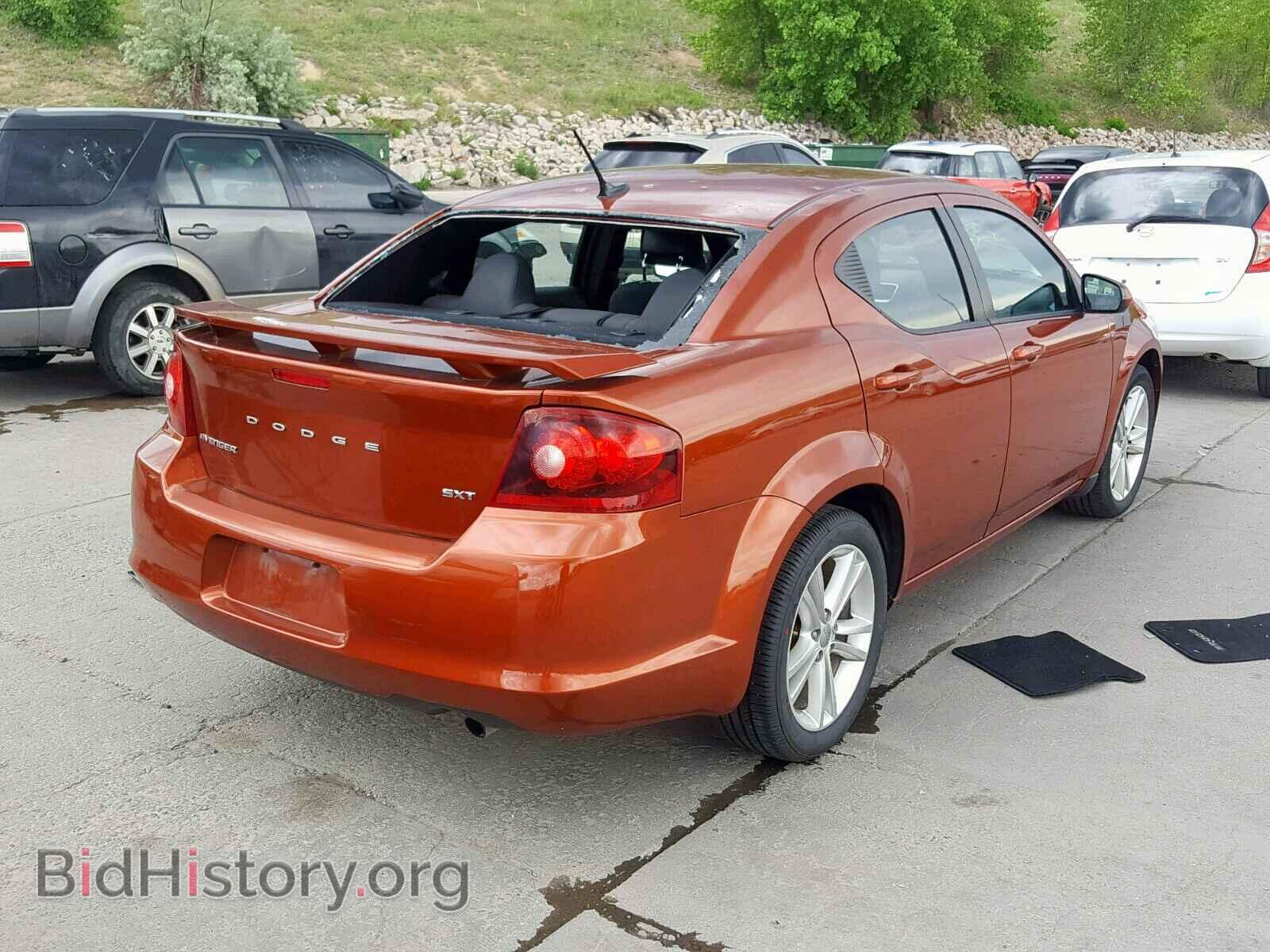 2012 DODGE AVENGER - VIN: 1C3CDZCB1CN233030 - Фото 4