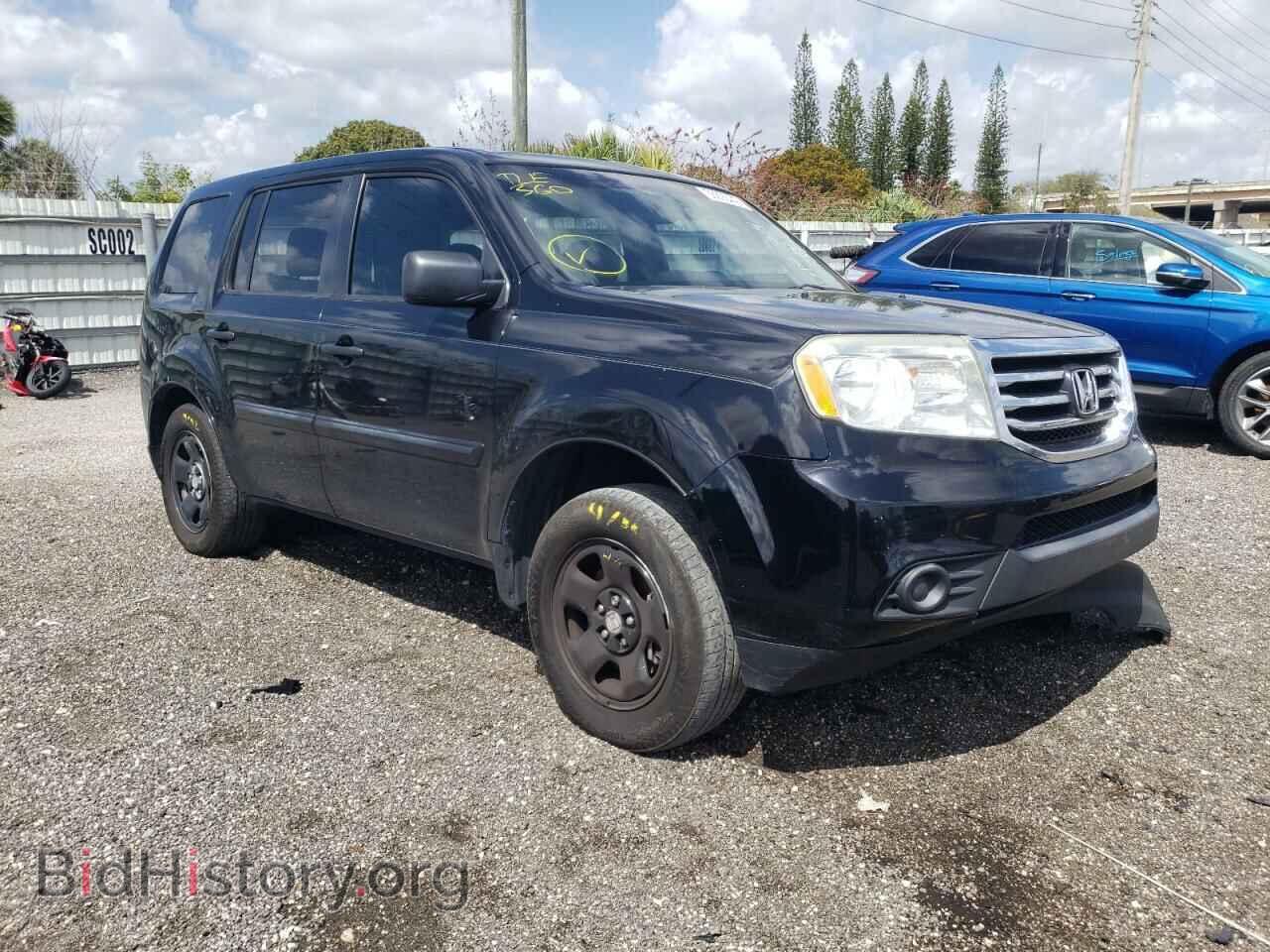Photo 5FNYF3H24DB010806 - HONDA PILOT 2013