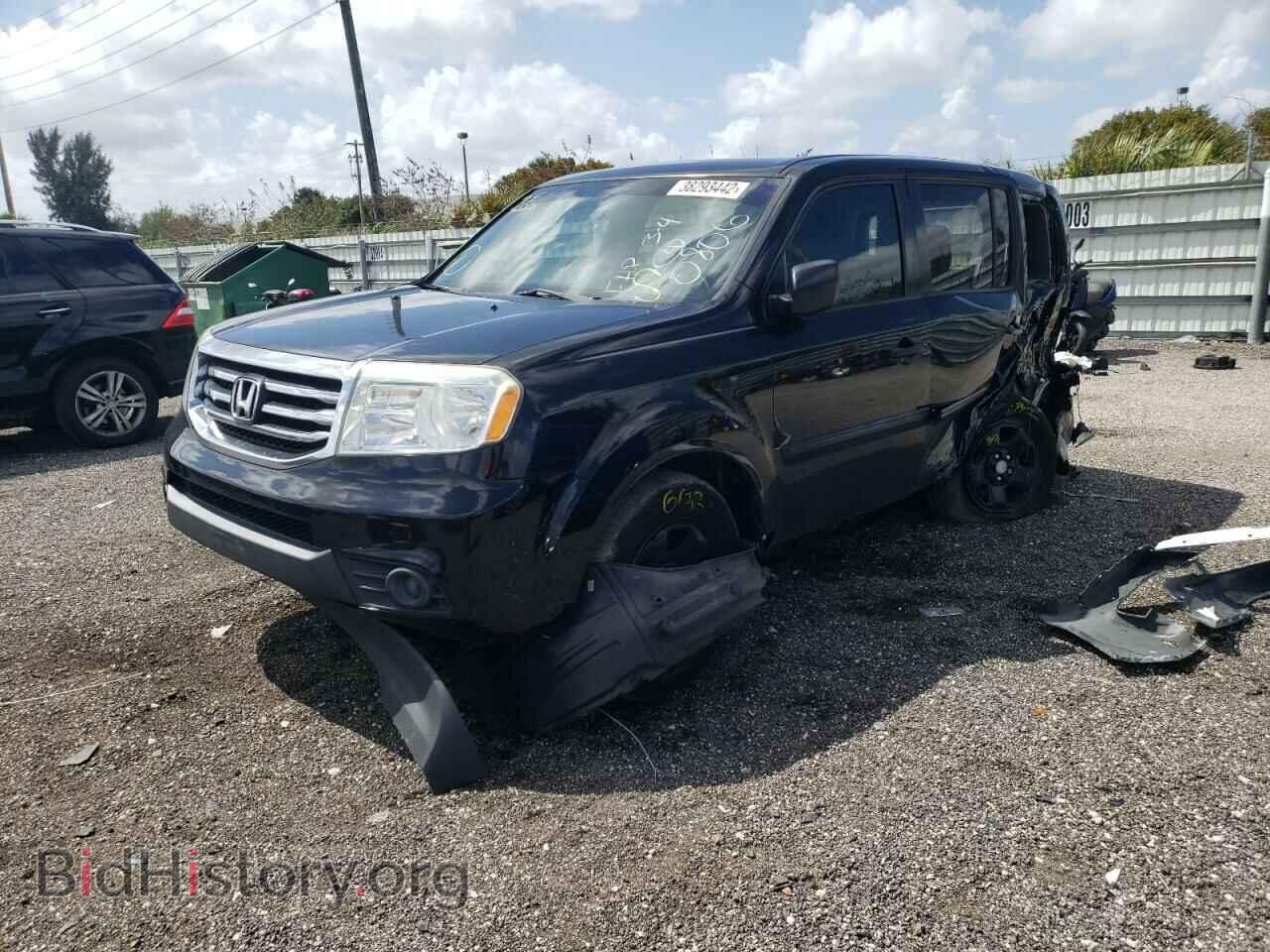 2013 HONDA PILOT - VIN: 5FNYF3H24DB010806 - Фото 2