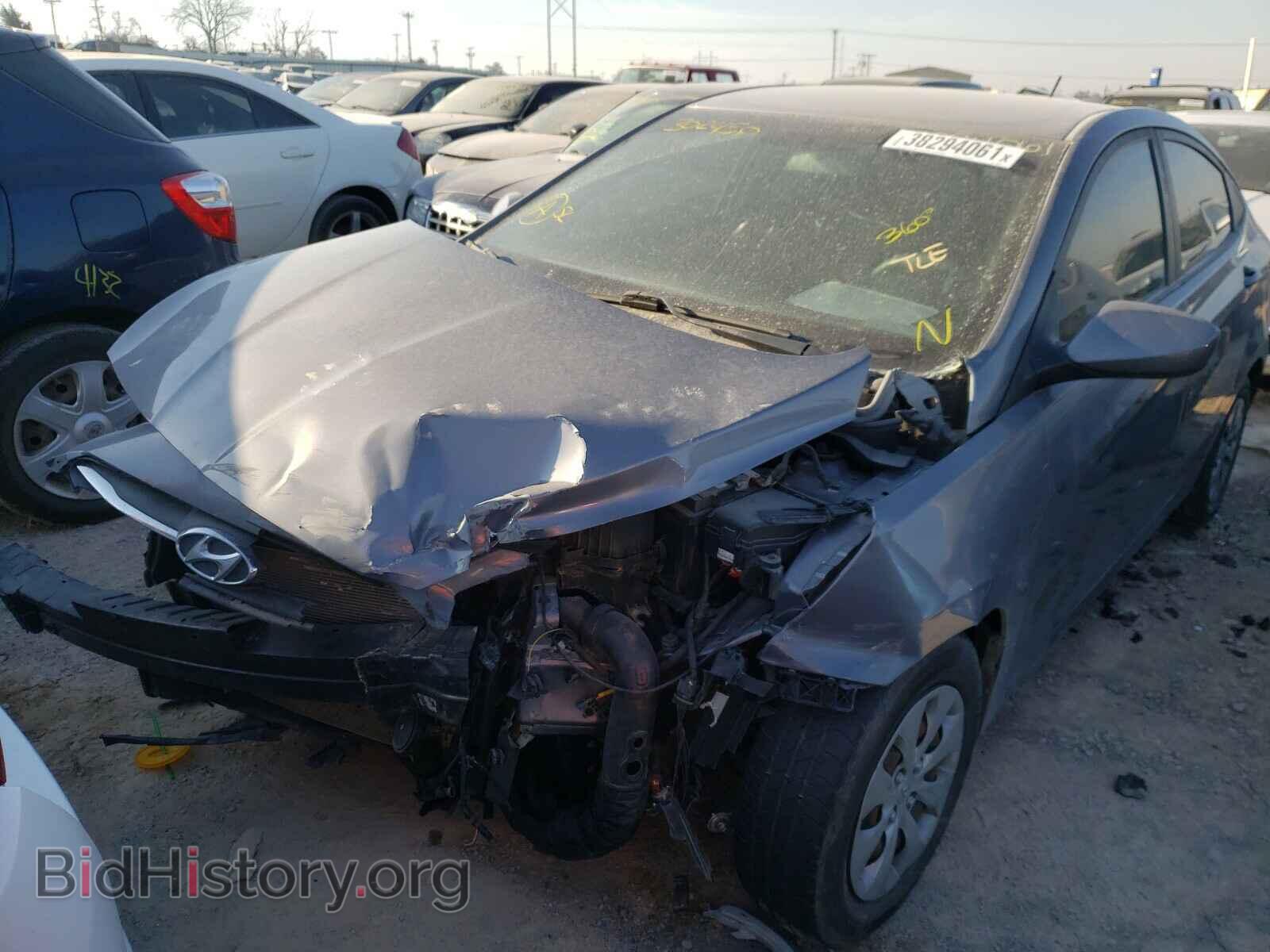 2017 HYUNDAI ACCENT - VIN: KMHCT4AE8HU302450 - Фото 2