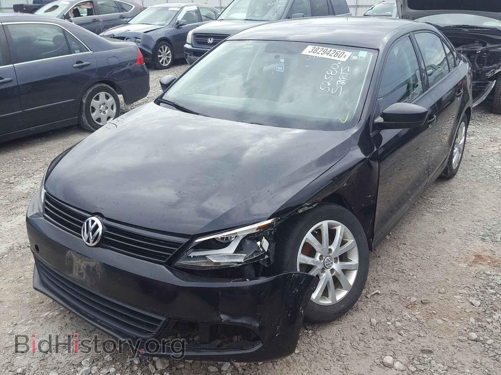 2014 VOLKSWAGEN JETTA - VIN: 3VW2K7AJXEM397219 - Фото 2