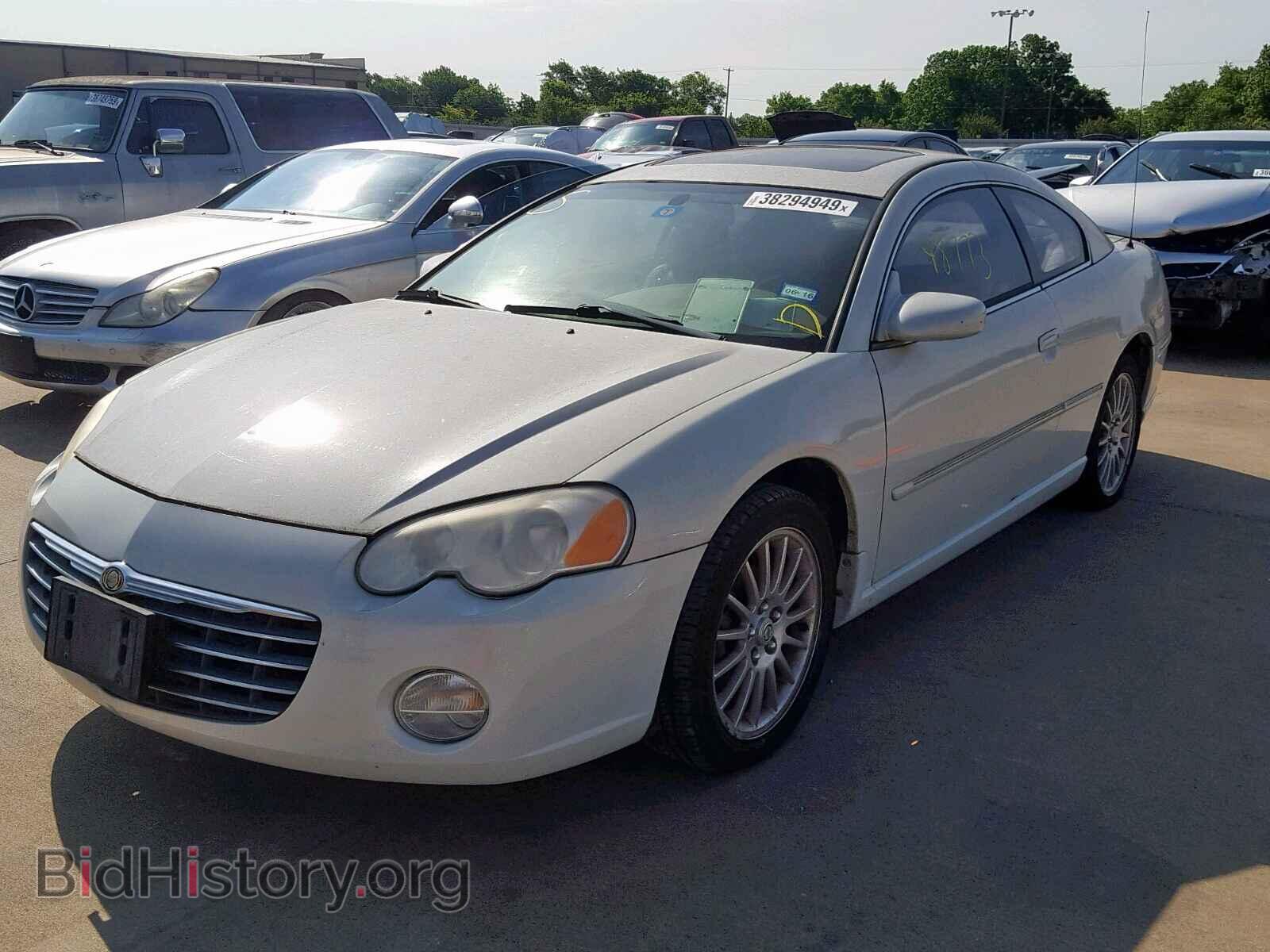 2004 CHRYSLER SEBRING - VIN: 4C3AG52H64E102611 - Фото 2
