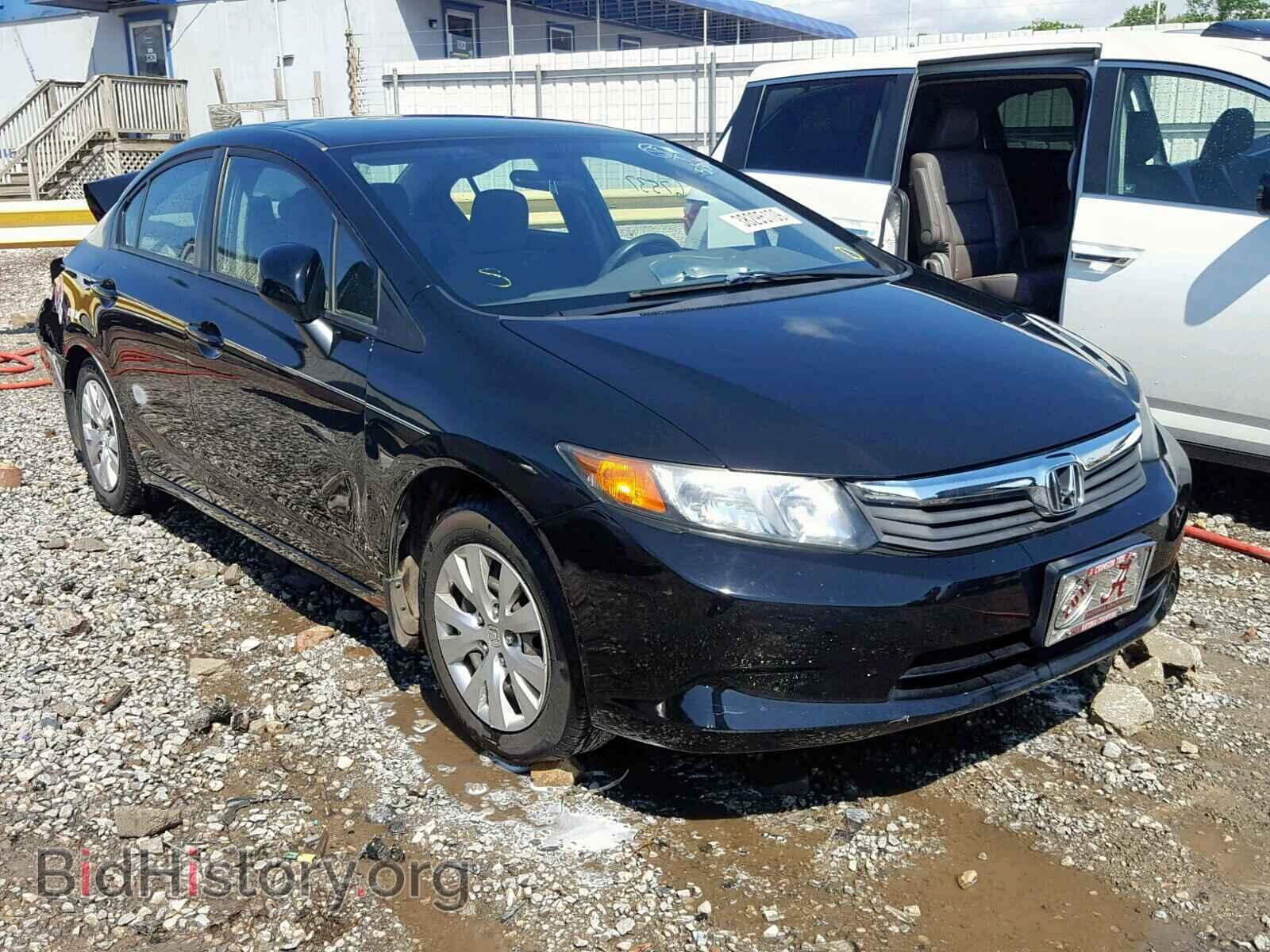 Фотография 19XFB2F57CE085384 - HONDA CIVIC LX 2012