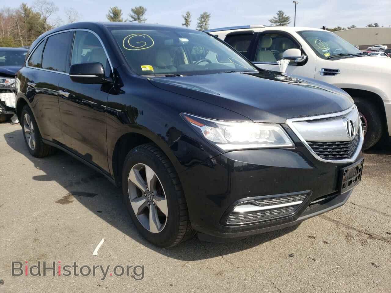 Фотография 5FRYD4H21FB004345 - ACURA MDX 2015