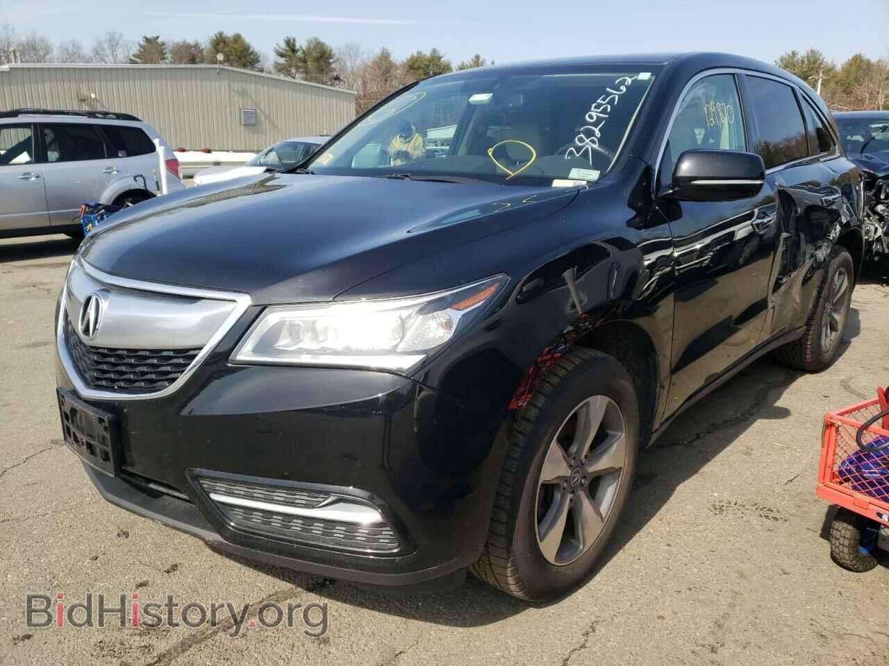 2015 ACURA MDX - VIN: 5FRYD4H21FB004345 - Фото 2