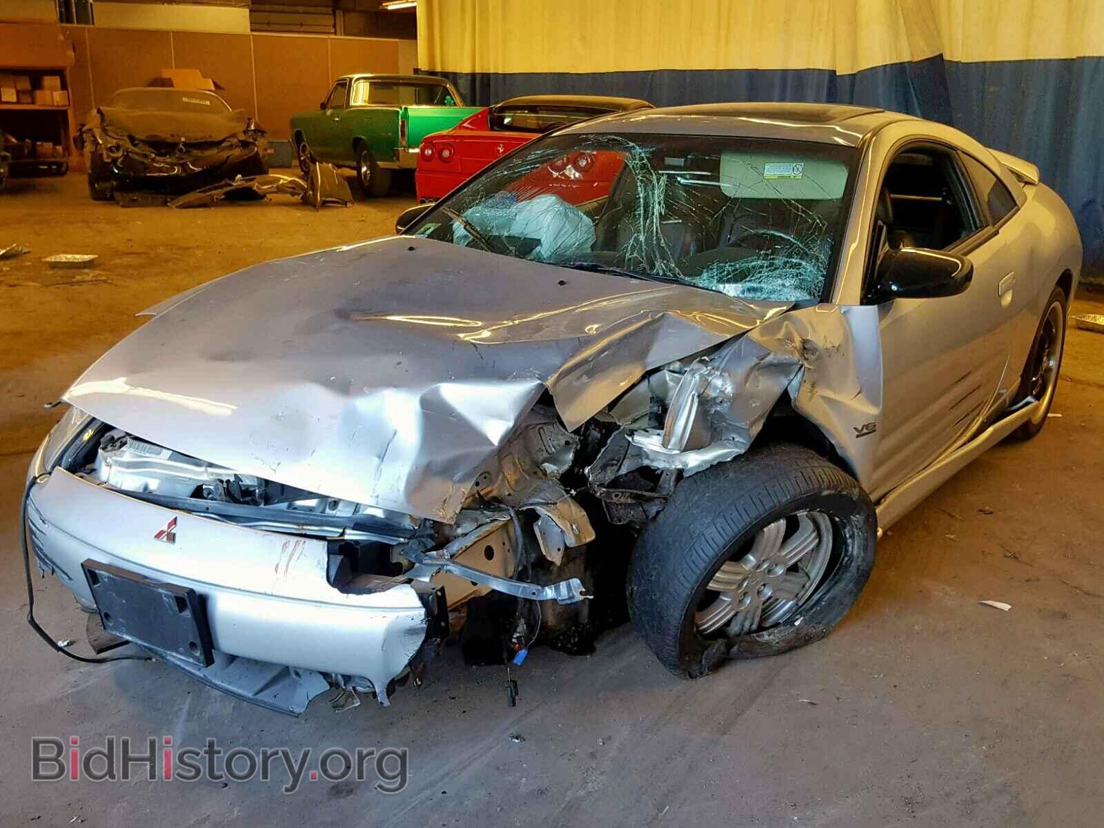 2001 MITSUBISHI ECLIPSE - VIN: 4A3AC54H41E089517 - Photo 2