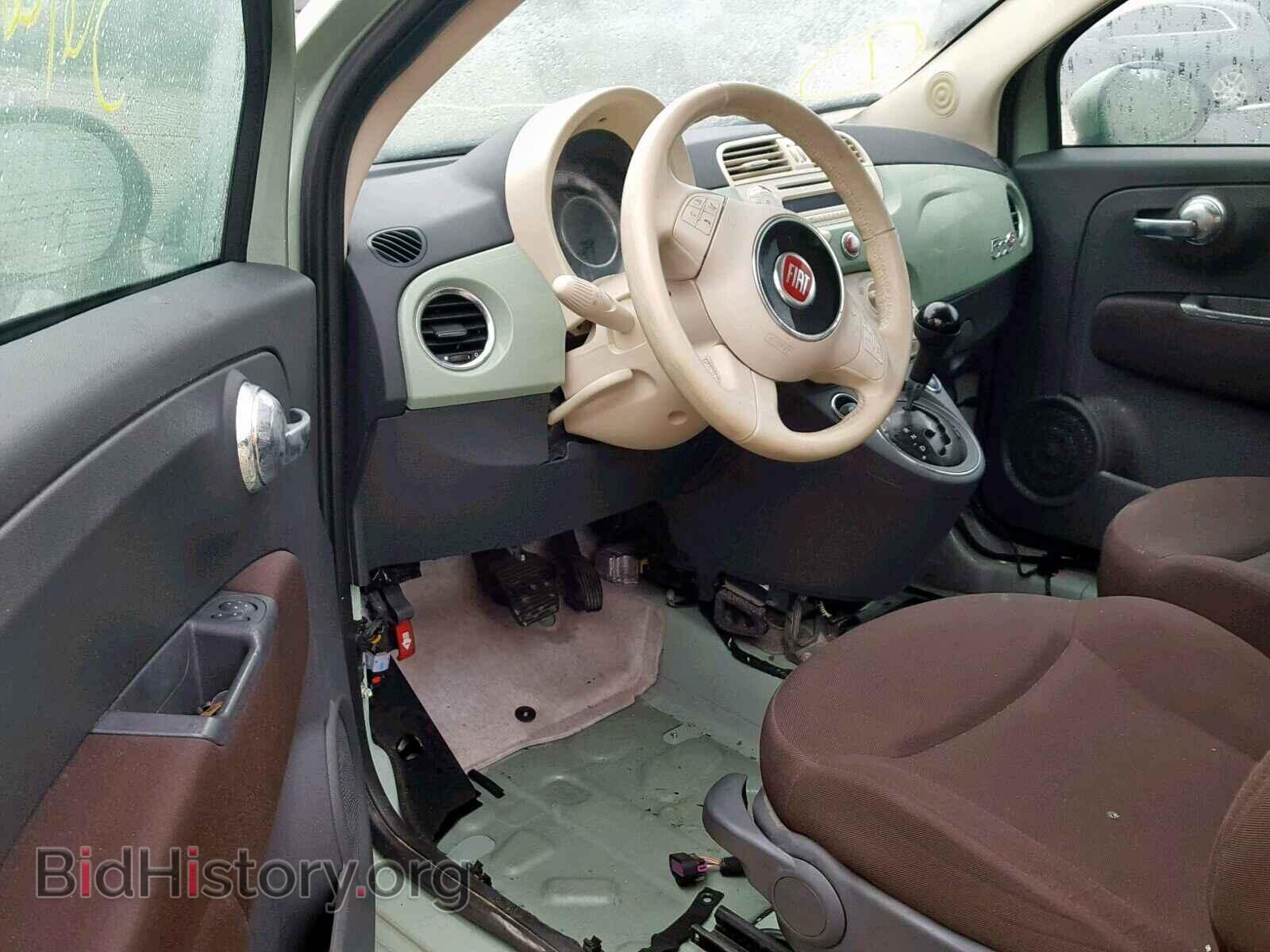 2012 FIAT 500 - VIN: 3C3CFFDR8CT382779 - Фото 9