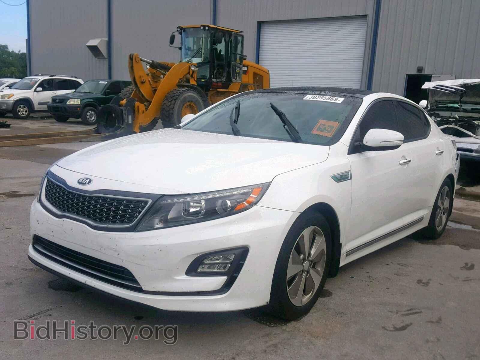 2015 KIA OPTIMA HYB - VIN: KNAGN4AD2F5090558 - Фото 2