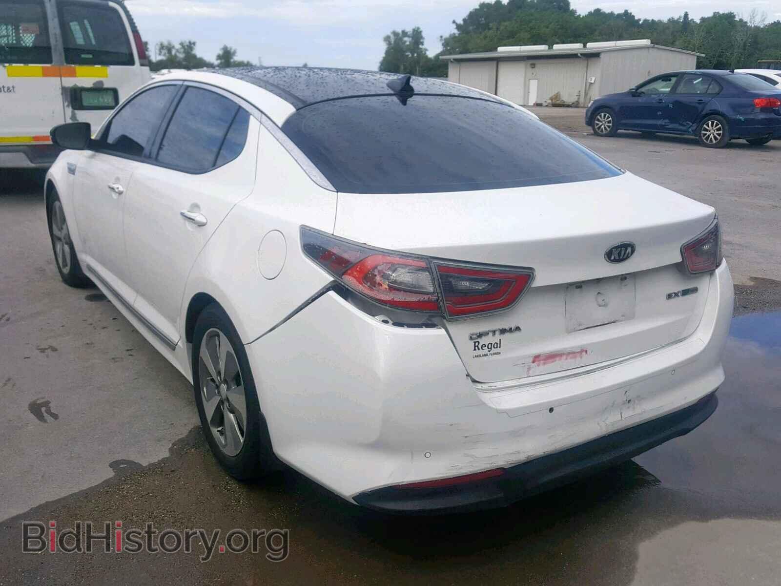 2015 KIA OPTIMA HYB - VIN: KNAGN4AD2F5090558 - Фото 3