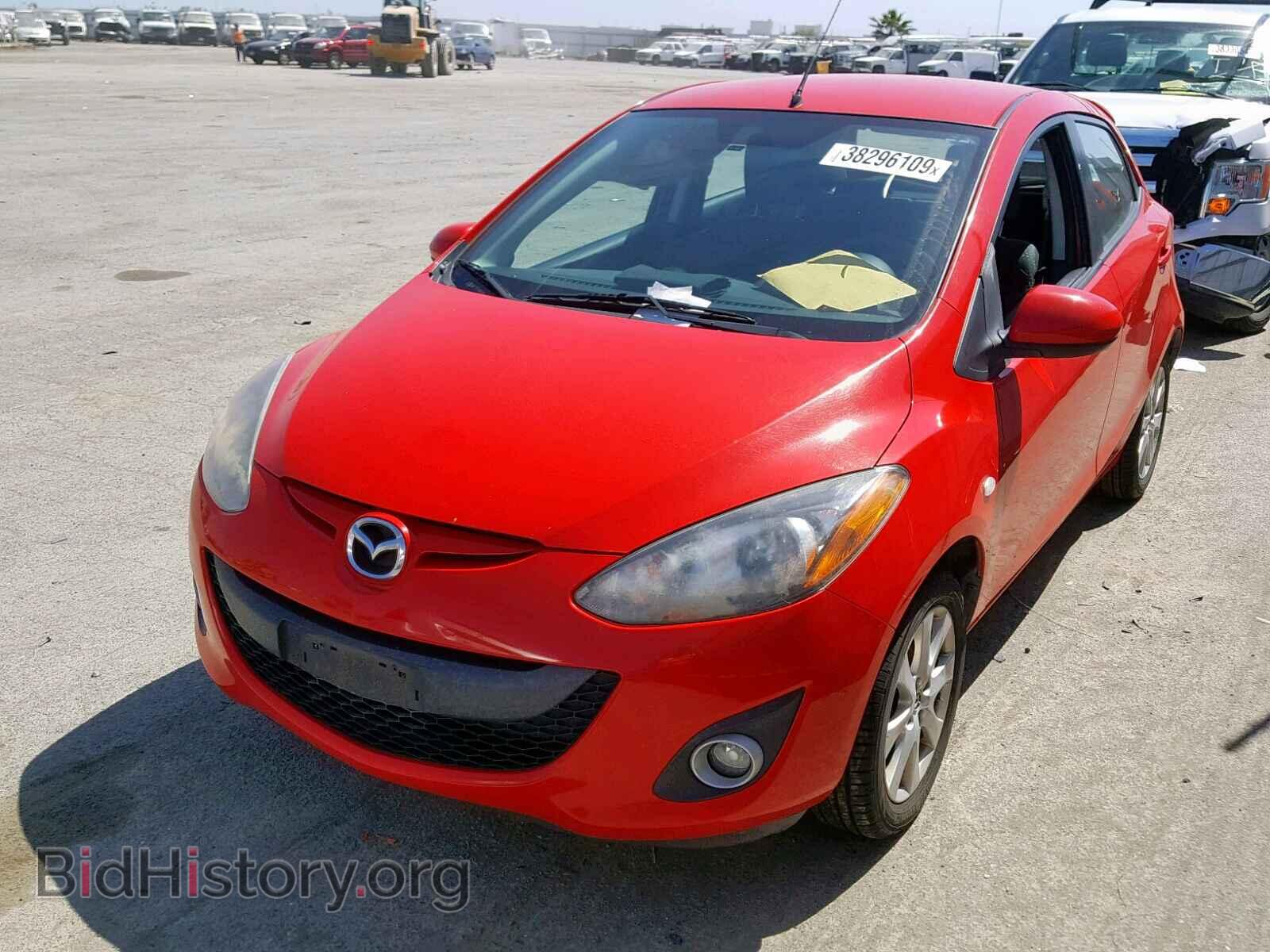 2012 MAZDA 2 - VIN: JM1DE1LY9C0140563 - Фото 2