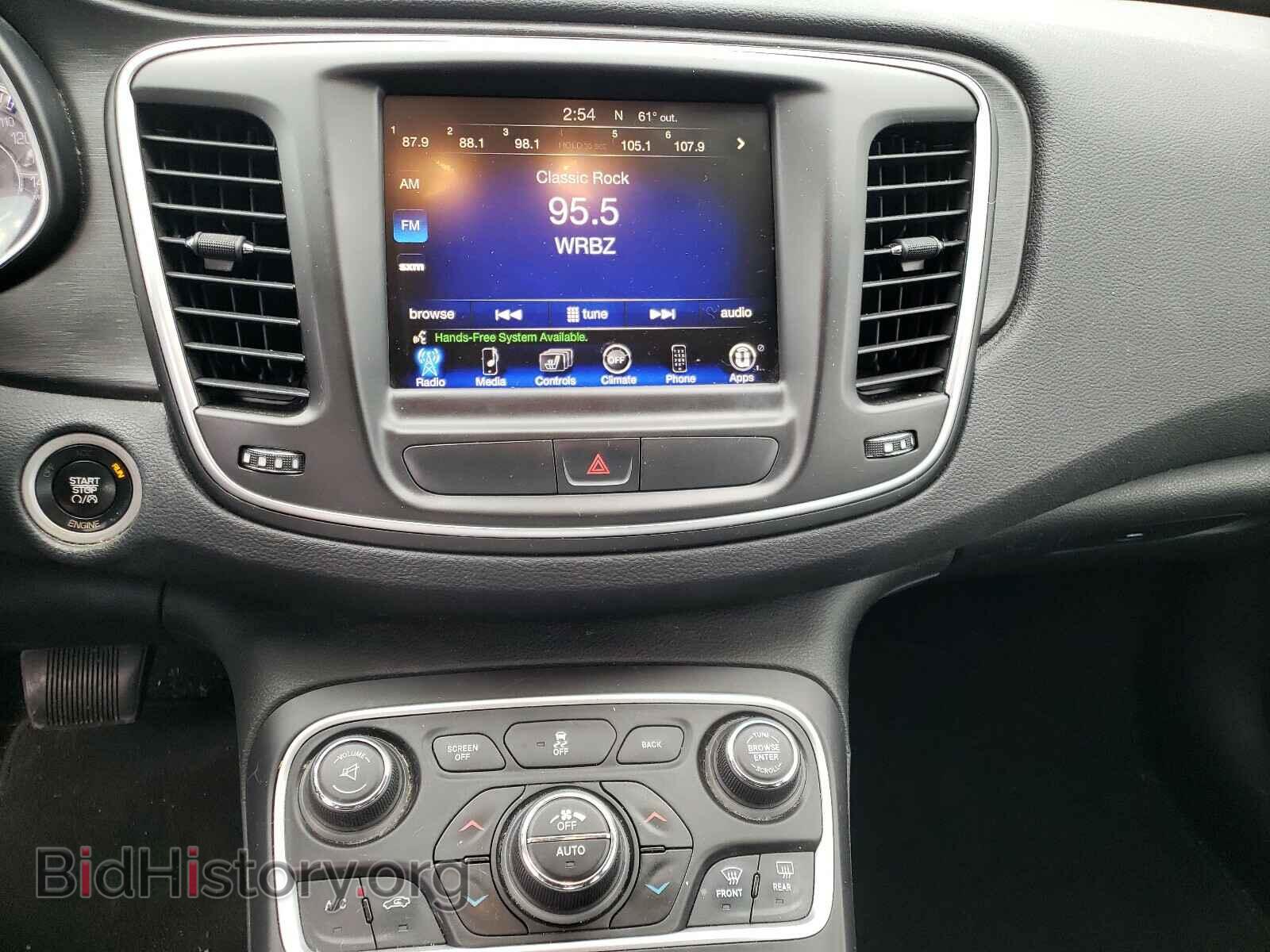 2015 CHRYSLER 200 - VIN: 1C3CCCAB1FN702303 - Фото 9