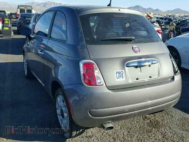 2012 FIAT 500 - VIN: 3C3CFFAR2CT348972 - Фото 3