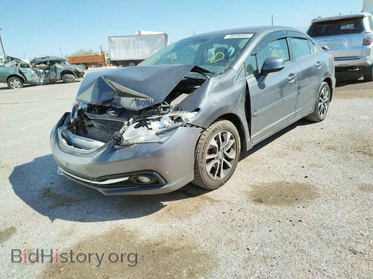 2013 HONDA CIVIC - VIN: 2HGFB2F98DH551611 - Фото 2