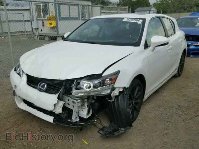 2013 LEXUS CT 200 - VIN: JTHKD5BH2D2155591 - Фото 2