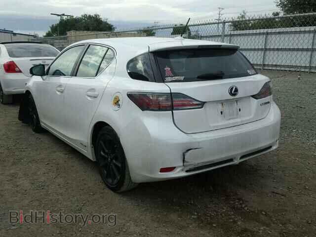 2013 LEXUS CT 200 - VIN: JTHKD5BH2D2155591 - Фото 3