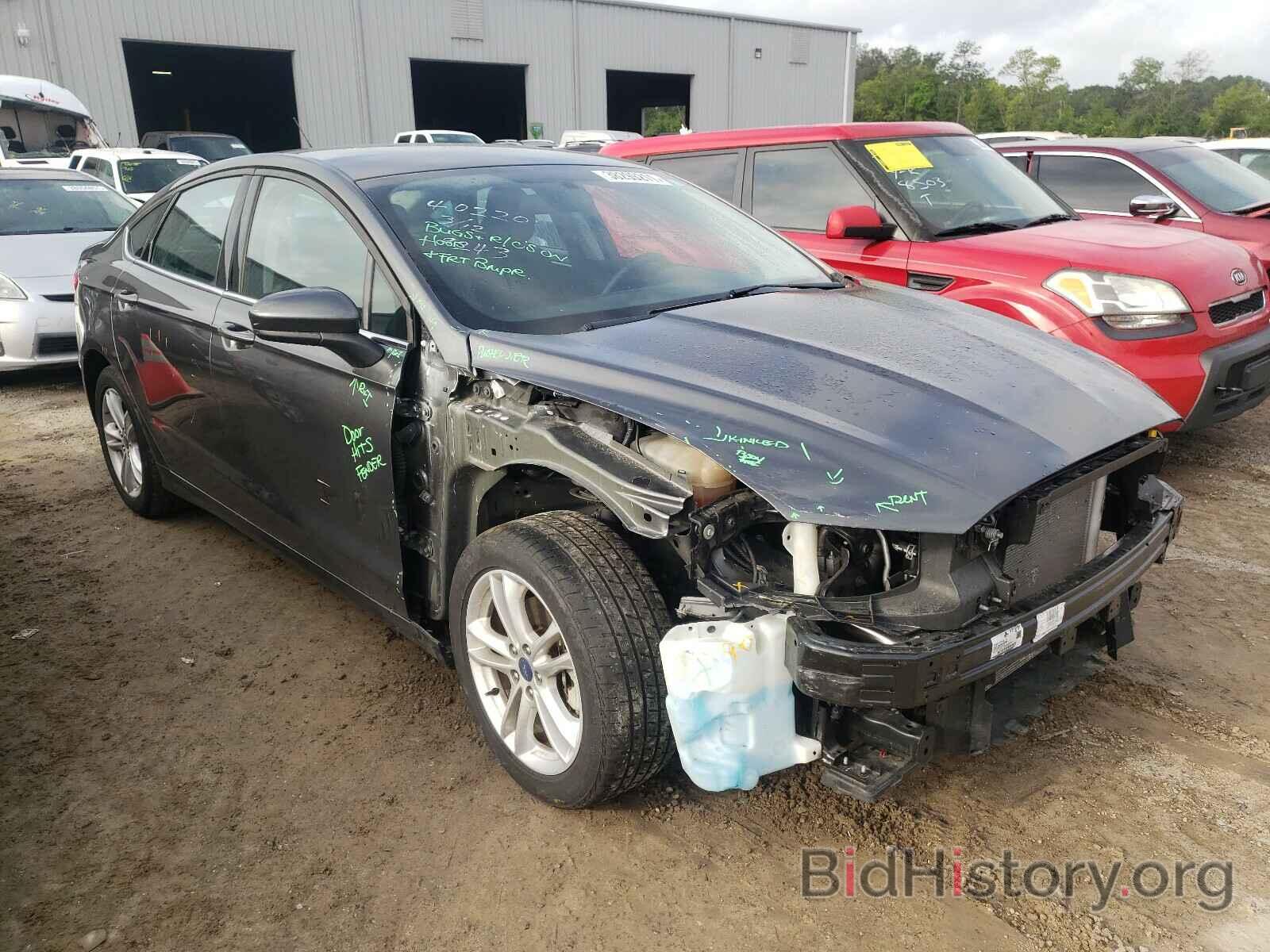 Photo 3FA6P0H7XJR179243 - FORD FUSION 2018