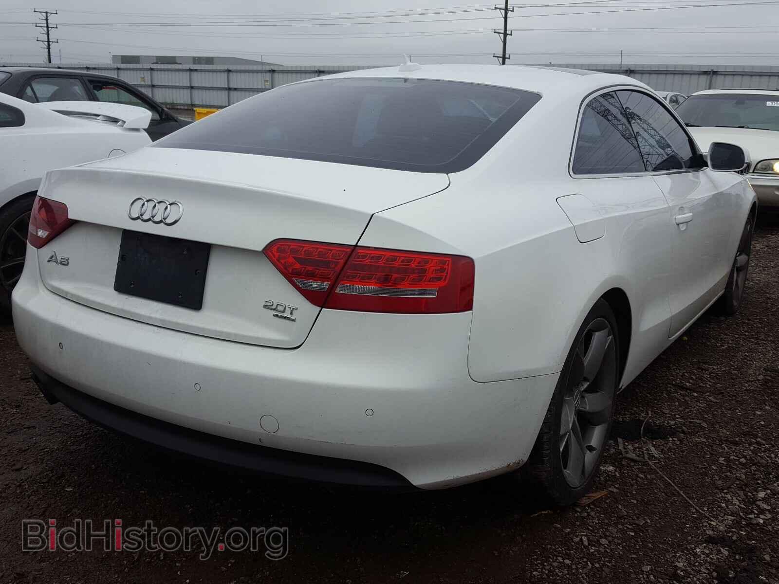 2012 AUDI A5 - VIN: WAULFAFRXCA023983 - Фото 4