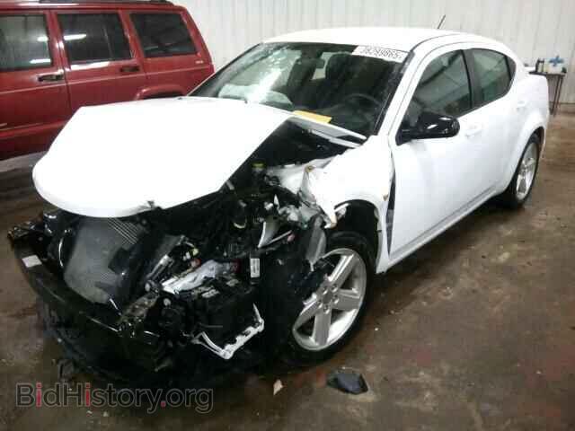 2013 DODGE AVENGER - VIN: 1C3CDZAB2DN644554 - Фото 2