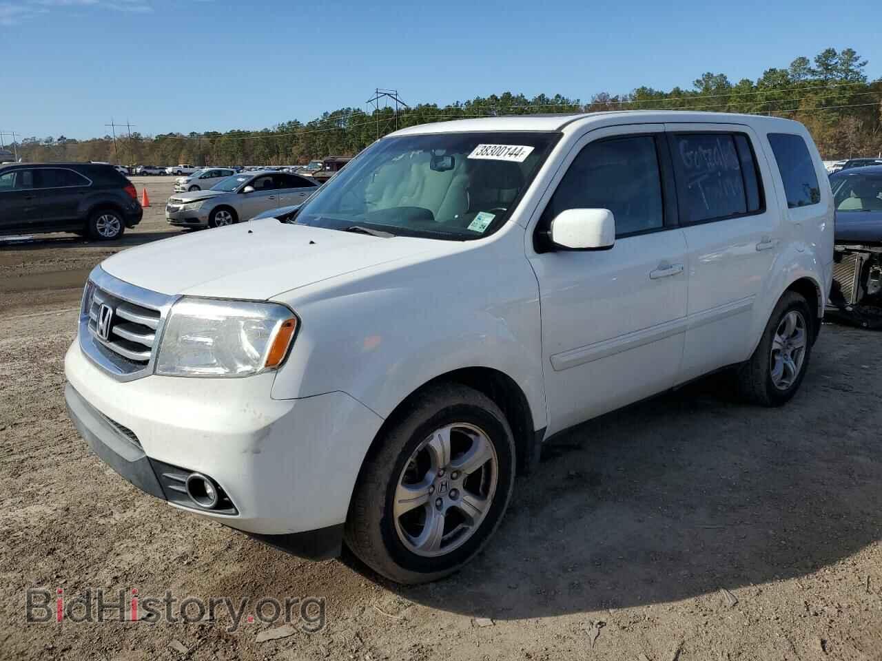 Photo 5FNYF3H72CB020423 - HONDA PILOT 2012